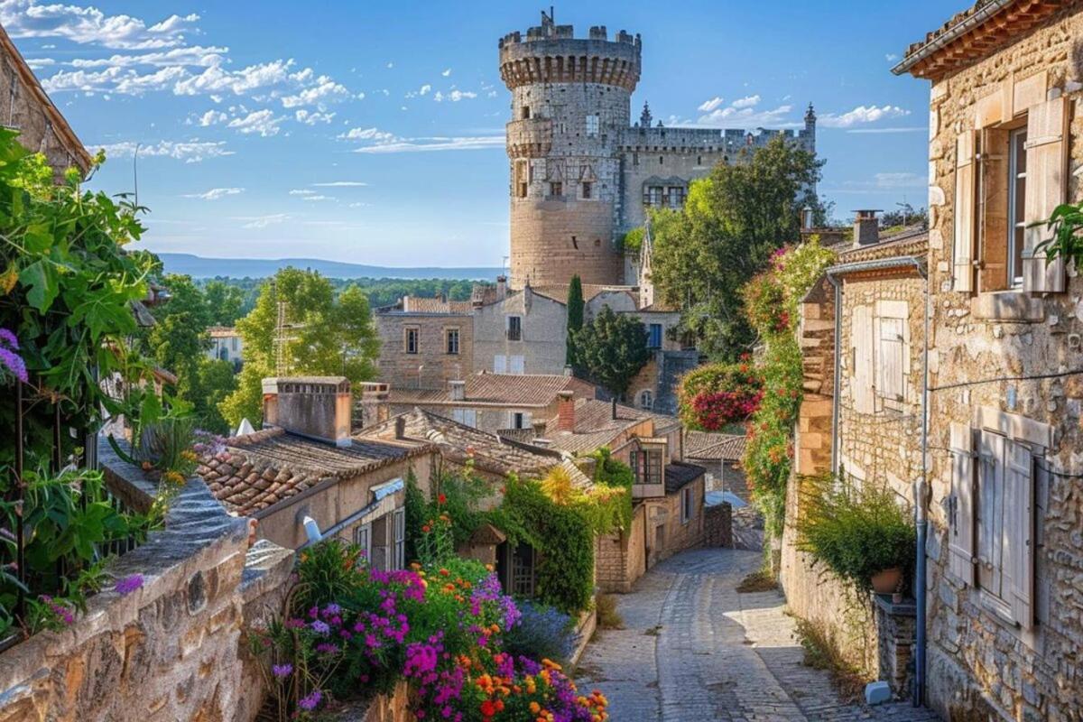Nid Douillet Au Coeur D'Uzes Lägenhet Exteriör bild