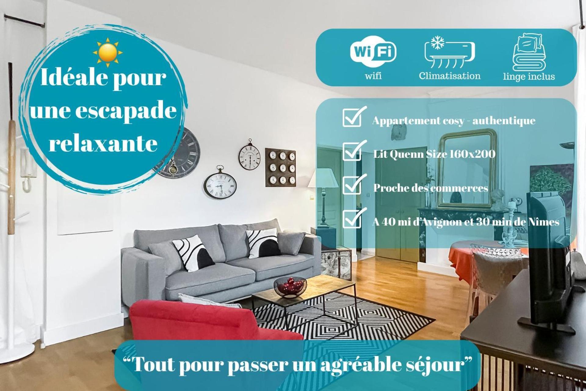 Nid Douillet Au Coeur D'Uzes Lägenhet Exteriör bild